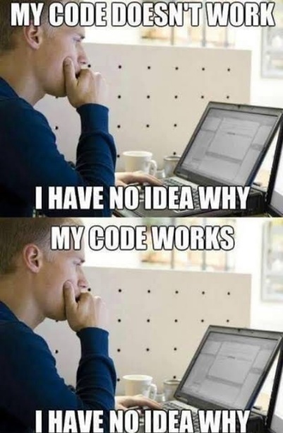funny programmers about code  CRAMEMS MEMES