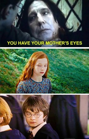 Harry potter meme - Morher eyes  CRAMEMS MEMES