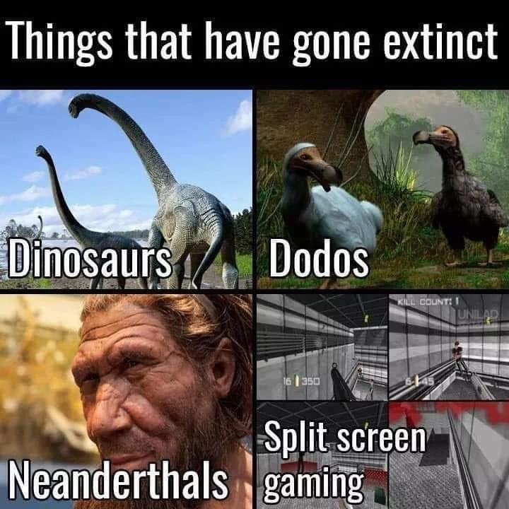 things that have gone extinct  CRAMEMS MEMES