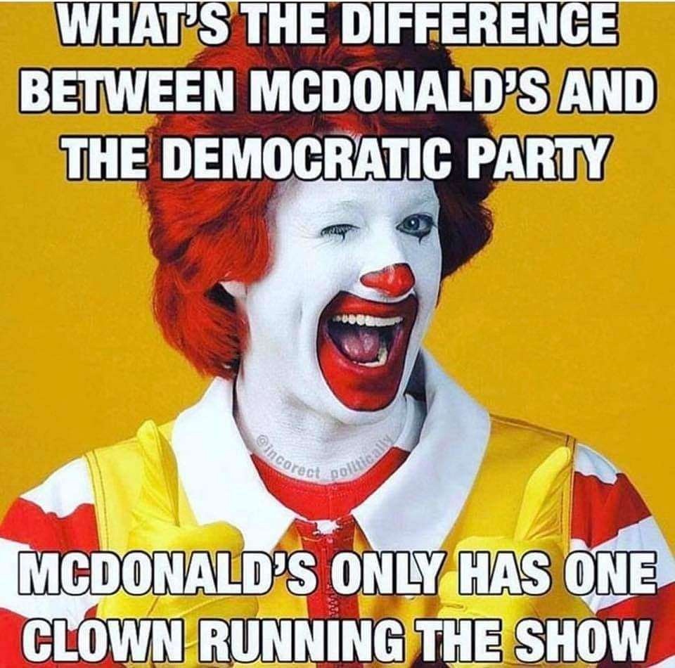 What's difference between mcdonald's and democratic What's difference between mcdonald's and democratic CRAMEMS MEMES